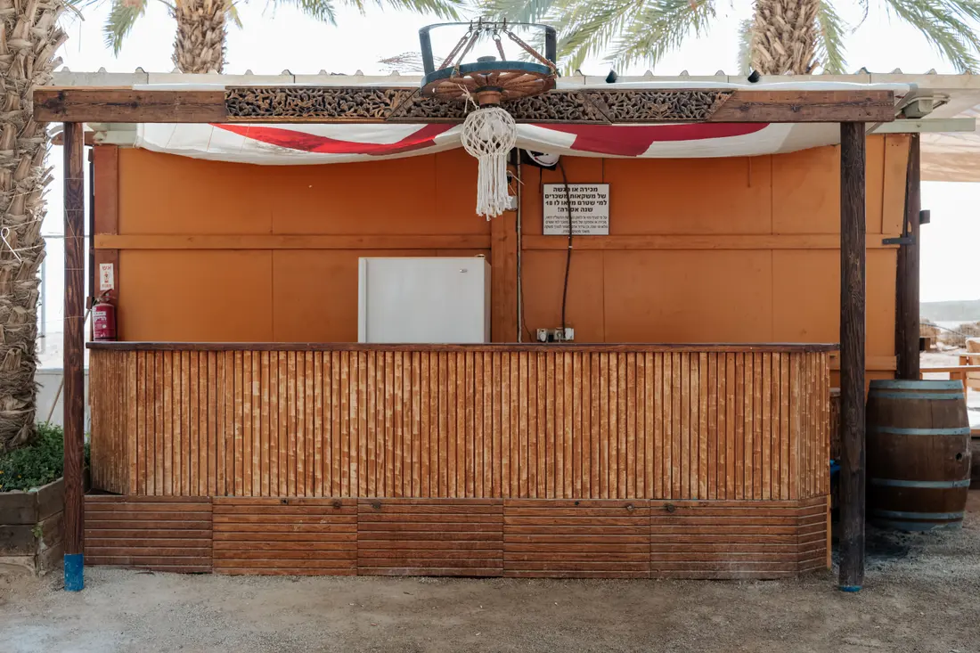 The Khan's bar, solid wood and shade